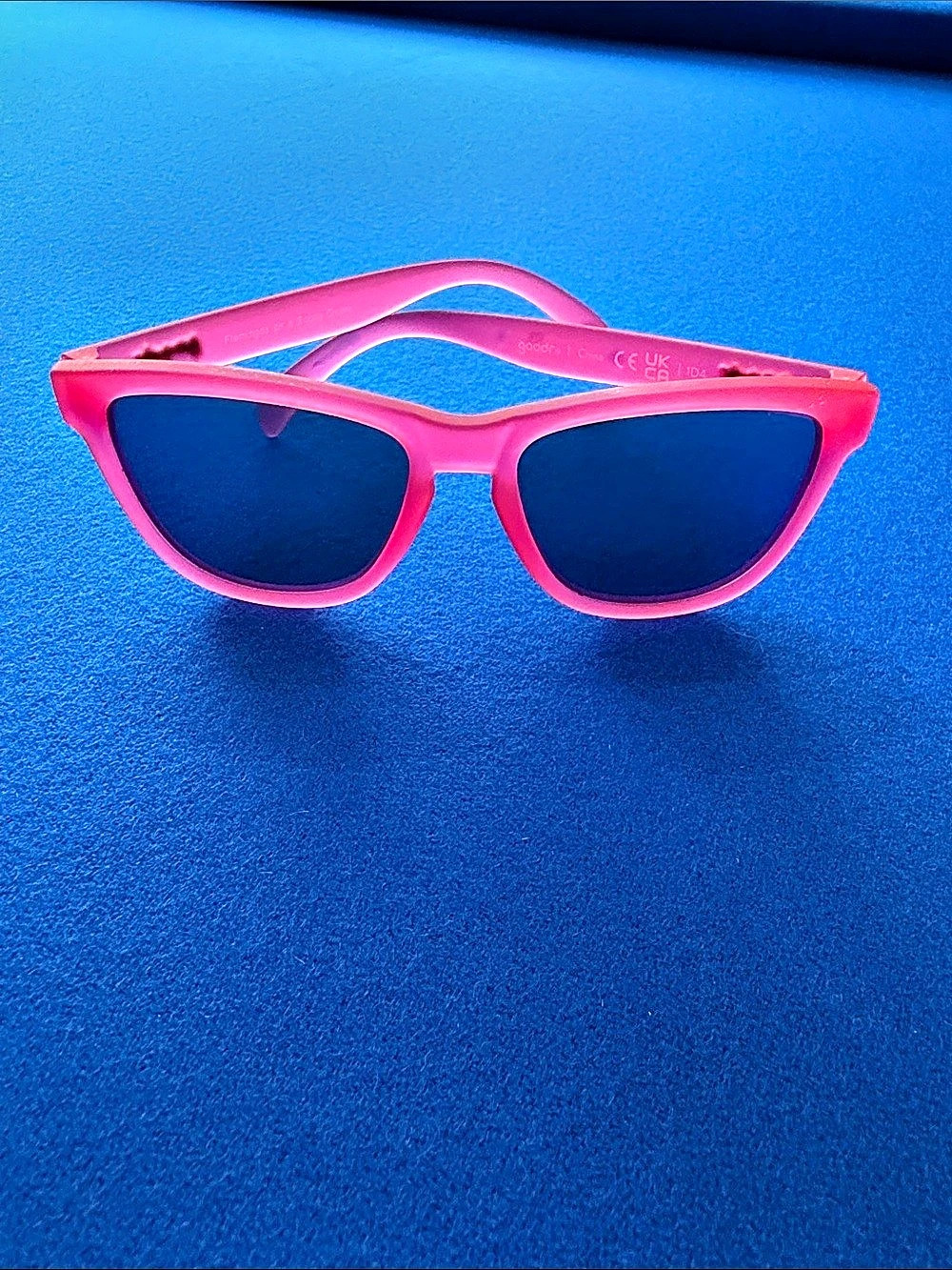 goodr Glam G Sunglasses - Flamingo Couture Flamingo Couture Pink & Blue